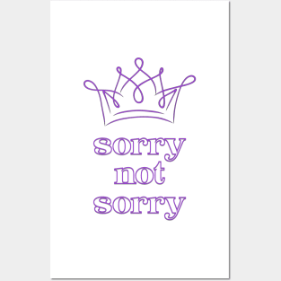 SIX Broadway - Sorry not Sorry Posters and Art